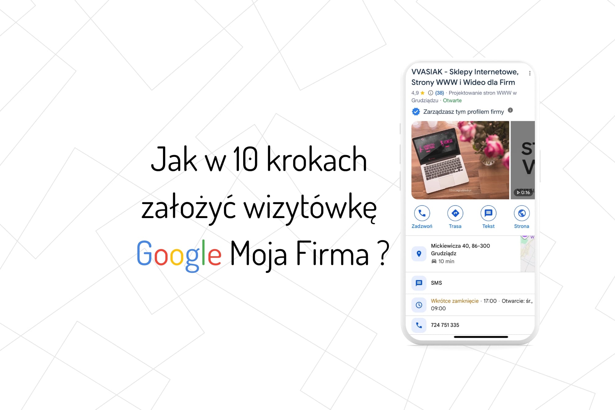 Szkolenie z wizytówki Google krok po kroku